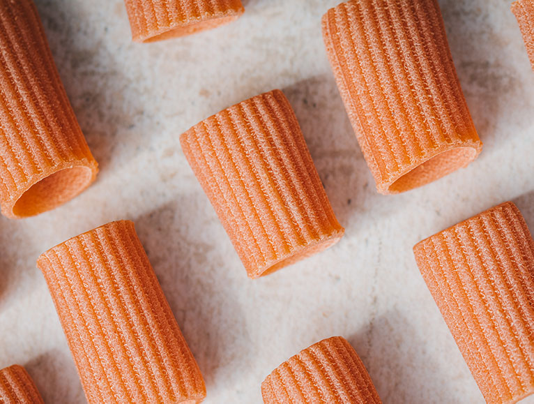 Fabbrura's Chilli Rigatoni Rough Texture